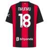 Maillot de Supporter AC Milan Nkunku 18 Domicile 2026-27 Pour Homme Maillot de Supporter AC Milan Nkunku 18 Domicile 2026-27 Pour Homme
