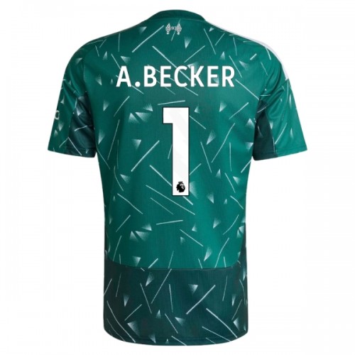 Maillot de Gardien Liverpool A. Becker 1 Domicile 2026-27 Verte Pour Homme Maillot de Gardien Liverpool A. Becker 1 Domicile 2026-27 Verte Pour Homme