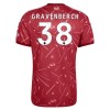 Maillot de Supporter Liverpool Gravenberch 38 Domicile 2026-27 Pour Homme