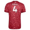 Maillot de Supporter Liverpool Virgil 4 Domicile 2026-27 Pour Enfant