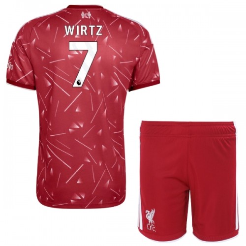 Maillot de Supporter Liverpool Wirtz 7 Domicile 2026-27 Pour Enfant Maillot de Supporter Liverpool Wirtz 7 Domicile 2026-27 Pour Enfant