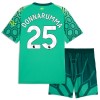 Maillot de Gardien Manchester City Donnarumma 25 Domicile 2026-27 Verte Pour Enfant