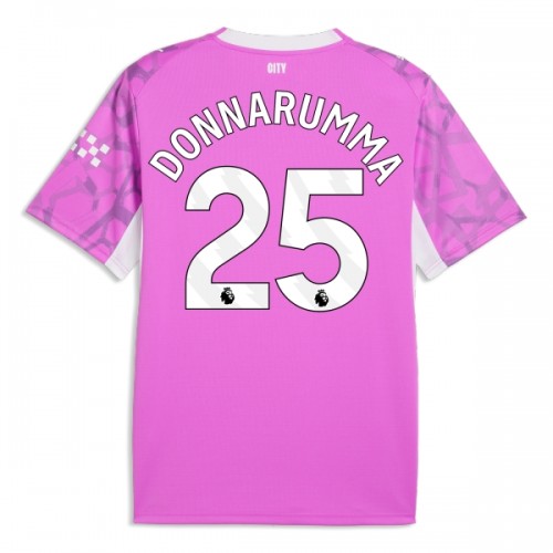 Maillot de Gardien Manchester City Donnarumma 25 Extérieur 2026-27 Rose Pour Homme Maillot de Gardien Manchester City Donnarumma 25 Extérieur 2026-27 Rose Pour Homme