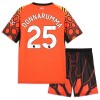 Maillot de Gardien Manchester City Donnarumma 25 Orange Version Troisième 2026-27 Pour Enfant