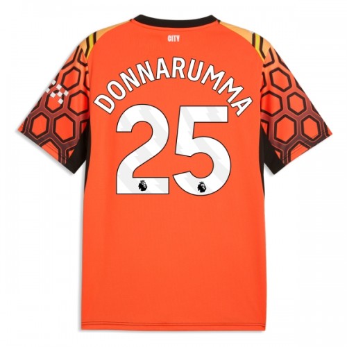 Maillot de Gardien Manchester City Donnarumma 25 Orange Version Troisième 2026-27 Pour Homme Maillot de Gardien Manchester City Donnarumma 25 Orange Version Troisième 2026-27 Pour Homme