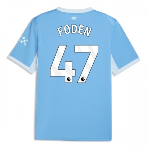 Maillot de Supporter Manchester City Foden 47 Domicile 2026-27 Pour Homme Maillot de Supporter Manchester City Foden 47 Domicile 2026-27 Pour Homme