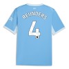 Maillot de Supporter Manchester City Reijnders 4 Domicile 2026-27 Pour Homme