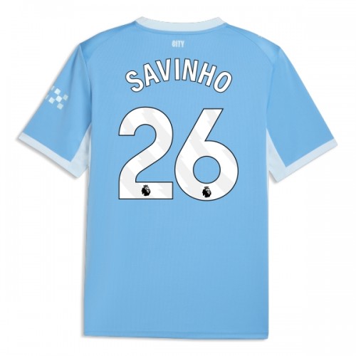 Maillot de Supporter Manchester City Savinho 26 Domicile 2026-27 Pour Homme Maillot de Supporter Manchester City Savinho 26 Domicile 2026-27 Pour Homme