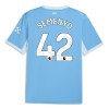 Maillot de Supporter Manchester City Semenyo 42 Domicile 2026-27 Pour Homme Maillot de Supporter Manchester City Semenyo 42 Domicile 2026-27 Pour Homme