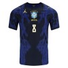 Maillot de Supporter Brésil Bruno Guimaraes 8 Extérieur Coupe du Monde 2026 Pour Homme