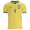 Maillot de Supporter Brésil Casemiro 5 Domicile Coupe du Monde 2026 Pour Homme