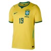 Maillot de Supporter Brésil Endrick 19 Domicile Coupe du Monde 2026 Pour Homme