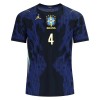 Maillot de Supporter Brésil Marquinhos 4 Extérieur Coupe du Monde 2026 Pour Homme