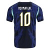 Maillot de Supporter Brésil Neymar JR 10 Extérieur Coupe du Monde 2026 Pour Homme