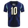 Maillot de Supporter Brésil Pele 10 Extérieur Coupe du Monde 2026 Pour Enfant