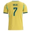 Maillot de Supporter Brésil Vini JR. 7 Domicile Coupe du Monde 2026 Pour Homme
