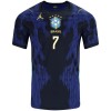 Maillot de Supporter Brésil Vini JR. 7 Extérieur Coupe du Monde 2026 Pour Enfant