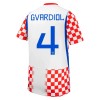 Maillot de Supporter Croatie Gvardiol 4 Domicile Coupe du Monde 2026 Pour Homme