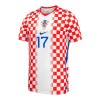 Maillot de Supporter Croatie P. Sucic 17 Domicile Coupe du Monde 2026 Pour Homme