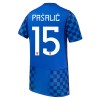 Maillot de Supporter Croatie Pasalic 15 Extérieur Coupe du Monde 2026 Pour Homme