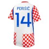 Maillot de Supporter Croatie Perišić 14 Domicile Coupe du Monde 2026 Pour Enfant