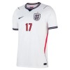 Maillot de Supporter Angleterre Foden 17 Domicile Coupe du Monde 2026 Pour Homme