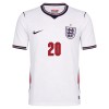 Maillot de Supporter Angleterre Palmer 20 Domicile Coupe du Monde 2026 Pour Homme