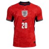 Maillot de Supporter Angleterre Palmer 20 Extérieur Coupe du Monde 2026 Pour Homme