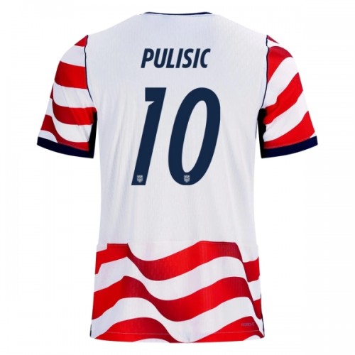 Maillot de Supporter Etats-Unis Pulisic 10 Domicile Coupe du Monde 2026 Pour Homme Maillot de Supporter Etats-Unis Pulisic 10 Domicile Coupe du Monde 2026 Pour Homme