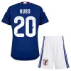 Maillot de Supporter Japon Kubo 20 Domicile Coupe du Monde 2026 Pour Enfant