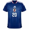 Maillot de Supporter Japon Kubo 20 Domicile Coupe du Monde 2026 Pour Enfant