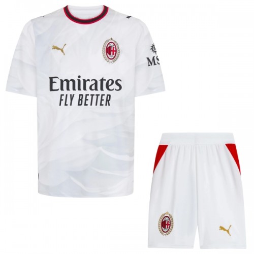 Maillot de Supporter AC Milan Extérieur 2026-27 Pour Enfant Maillot de Supporter AC Milan Extérieur 2026-27 Pour Enfant