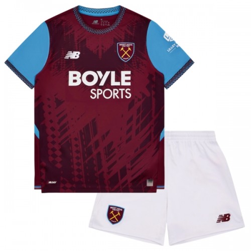 Maillot de Supporter West Ham United Domicile 2026-27 Pour Enfant Maillot de Supporter West Ham United Domicile 2026-27 Pour Enfant