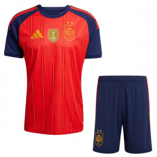 Maillot de Supporter Espagne 2 Stars Domicile Coupe du Monde 2026 Pour Enfant Maillot de Supporter Espagne 2 Stars Domicile Coupe du Monde 2026 Pour Enfant