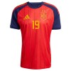 Maillot de Supporter Espagne 2 Stars Lamine Yamal 19 Domicile Coupe du Monde 2026 Pour Homme