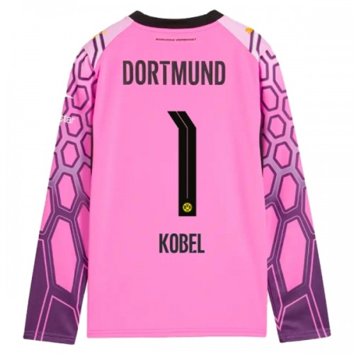 Maillot de Gardien à Manches Longues Borussia Dortmund Kobel 1 Extérieur 2026-27 Rose Pour Homme Maillot de Gardien à Manches Longues Borussia Dortmund Kobel 1 Extérieur 2026-27 Rose Pour Homme