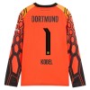 Maillot de Gardien à Manches Longues Borussia Dortmund Kobel 1 Orange Version Domicile 2026-27 Pour Homme Maillot de Gardien à Manches Longues Borussia Dortmund Kobel 1 Orange Version Domicile 2026-27 Pour Homme
