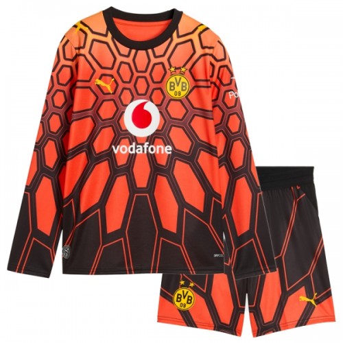 Maillot de Gardien à Manches Longues Borussia Dortmund Orange Version Domicile 2026-27 Pour Enfant Maillot de Gardien à Manches Longues Borussia Dortmund Orange Version Domicile 2026-27 Pour Enfant
