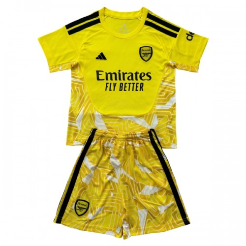 Maillot de Gardien Arsenal 2026-27 Jaune Pour Enfant Maillot de Gardien Arsenal 2026-27 Jaune Pour Enfant