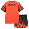 Maillot de Gardien Borussia Dortmund Orange Version Domicile 2026-27 Pour Enfant