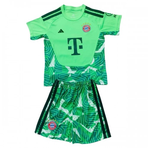 Maillot de Gardien FC Bayern Munich 2026-27 Verte Pour Enfant Maillot de Gardien FC Bayern Munich 2026-27 Verte Pour Enfant