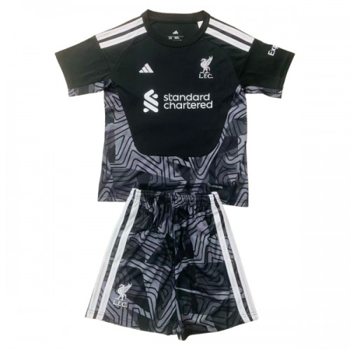 Maillot de Gardien Liverpool 2026-27 Noire Pour Enfant Maillot de Gardien Liverpool 2026-27 Noire Pour Enfant