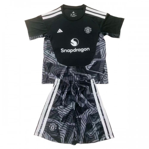 Maillot de Gardien Manchester United 2026-27 Noire Pour Enfant Maillot de Gardien Manchester United 2026-27 Noire Pour Enfant