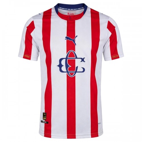 Maillot de Supporter Chivas de CD Guadalajara 120th Anniversaire 2025-26 Pour Homme Maillot de Supporter Chivas de CD Guadalajara 120th Anniversaire 2025-26 Pour Homme