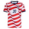 Maillot de Supporter Etats-Unis Balogun 20 Domicile Coupe du Monde 2026 Pour Homme
