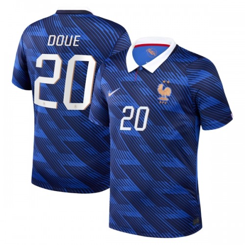 Maillot de Supporter France Desire Doue 20 Domicile Coupe du Monde 2026 Pour Homme Maillot de Supporter France Desire Doue 20 Domicile Coupe du Monde 2026 Pour Homme