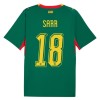 Maillot de Supporter Sénégal Sarr 18 Extérieur Coupe du Monde 2026 Pour Homme Maillot de Supporter Sénégal Sarr 18 Extérieur Coupe du Monde 2026 Pour Homme