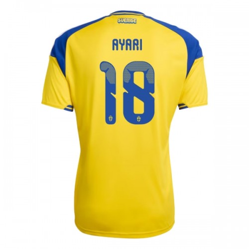 Maillot de Supporter Suède Ayari 18 Domicile Coupe du Monde 2026 Pour Homme Maillot de Supporter Suède Ayari 18 Domicile Coupe du Monde 2026 Pour Homme