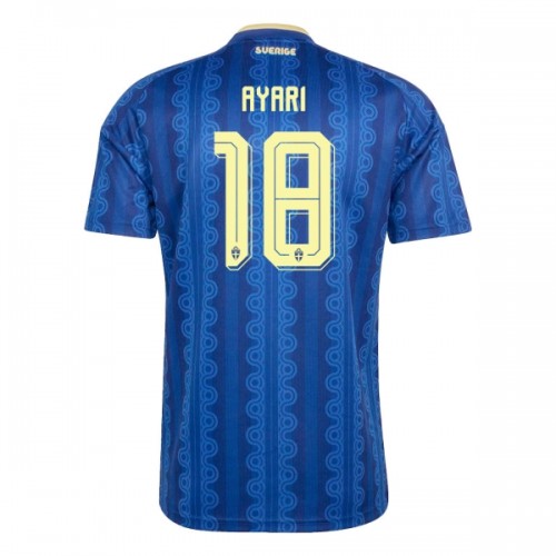 Maillot de Supporter Suède Ayari 18 Extérieur Coupe du Monde 2026 Pour Homme Maillot de Supporter Suède Ayari 18 Extérieur Coupe du Monde 2026 Pour Homme