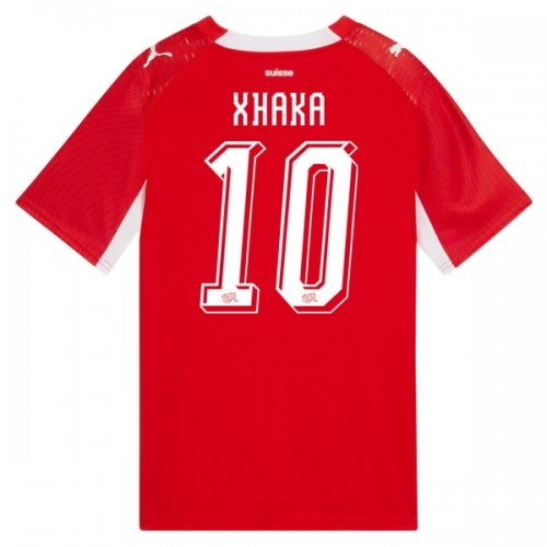 Maillot de Supporter Suisse Granit Xhaka 10 Domicile Coupe du Monde 2026 Pour Homme Maillot de Supporter Suisse Granit Xhaka 10 Domicile Coupe du Monde 2026 Pour Homme